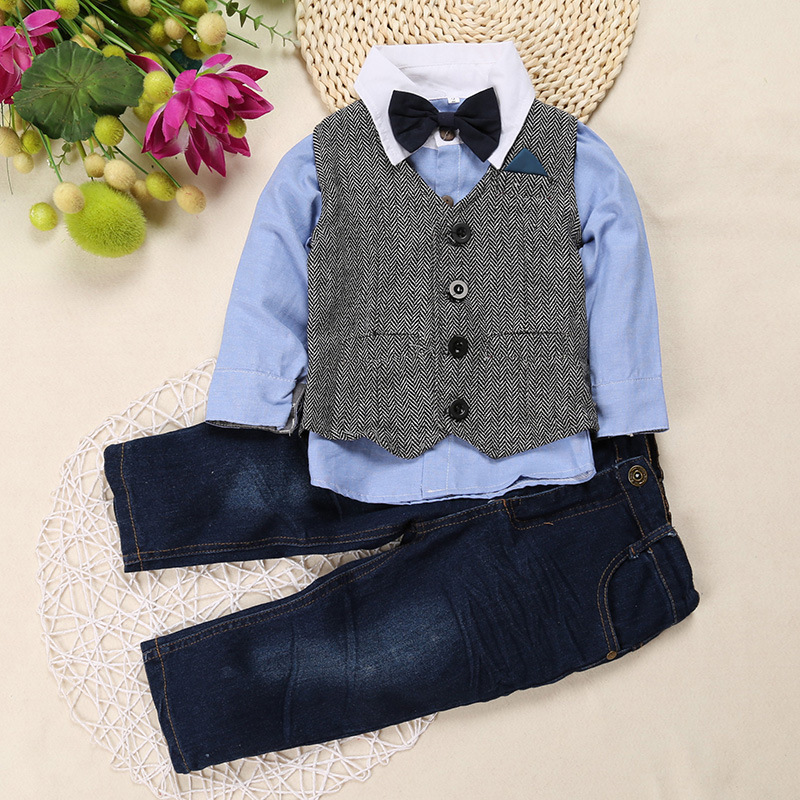 F68128 gentleman cowboy children s clothes